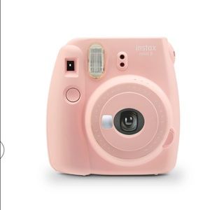 Pink Polaroid camera